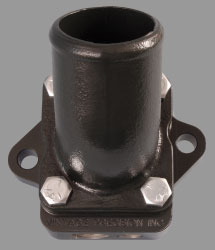 top view of thermostat housing